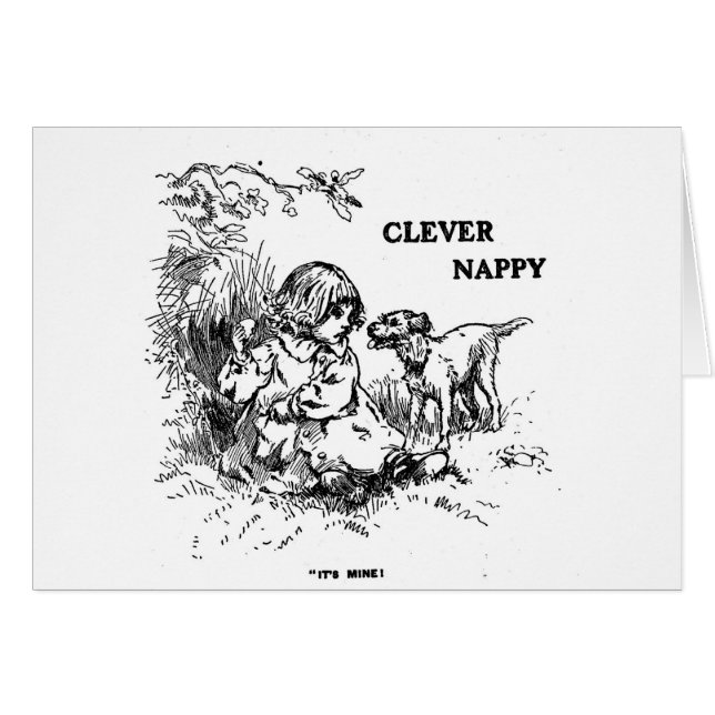 Clever Nappy Cards (Front Horizontal)