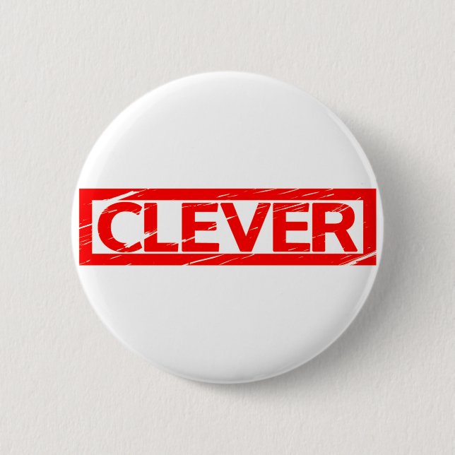Clever Stamp Button (Front)
