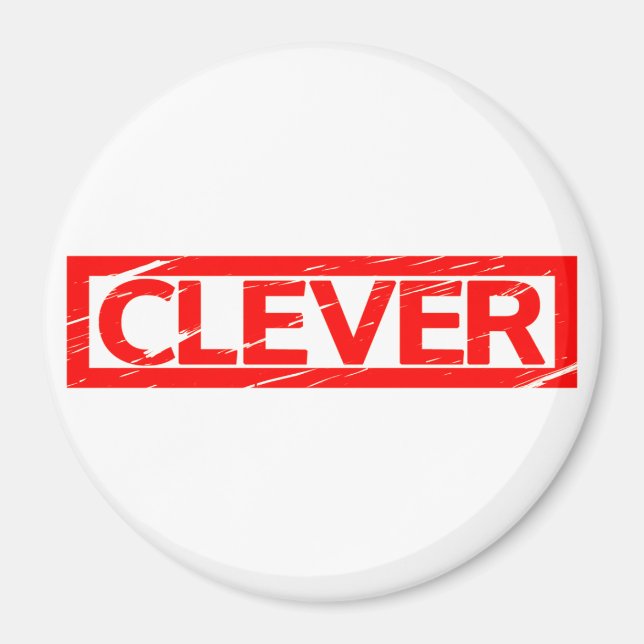 Clever Stamp Magnet (Front)