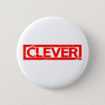 Clever Stamp Pinback Button