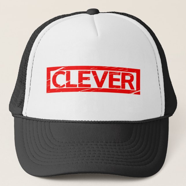 Clever Stamp Trucker Hat (Front)