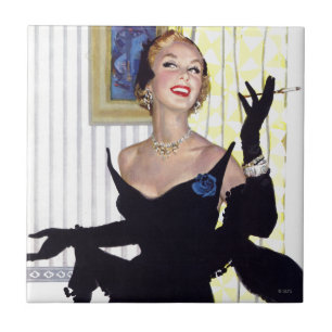 Clever Women Are Dangerous Too 2 Ceramic Tile