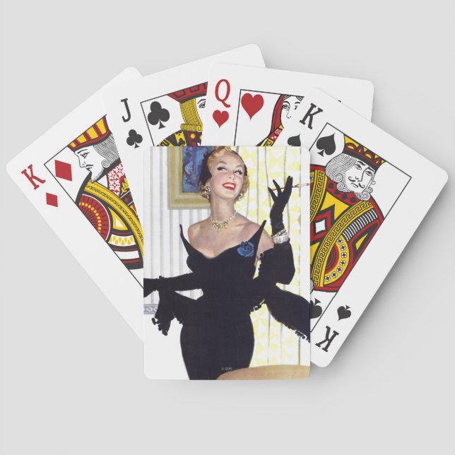 Clever Women Are Dangerous Too Poker Cards (Back)