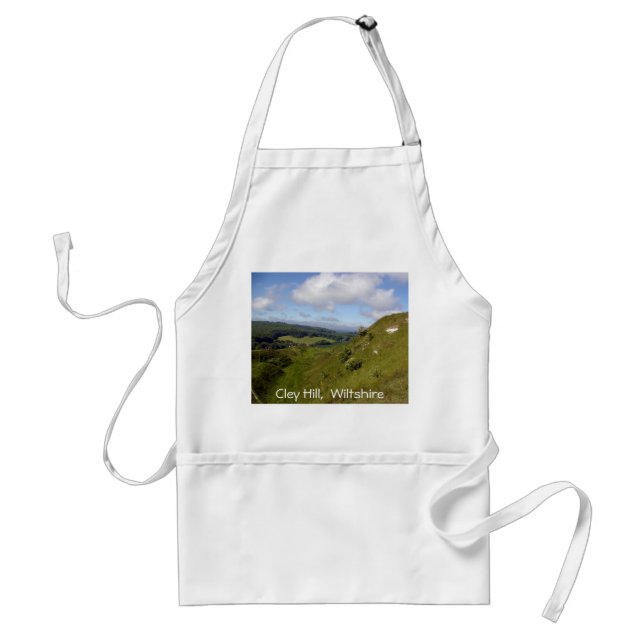 Cley Hill Climb Adult Apron (Front)