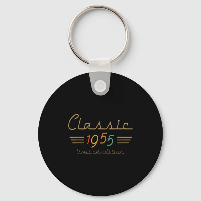 Clic 1955 Limited Edition 70 Year Old 70th Birthda Keychain (Front)
