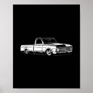Clic 1967 C10 Truck C10 Truck Custom 10 Poster