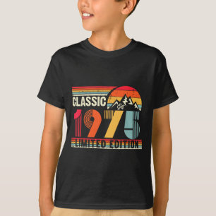 Clic 1975 Limited Edition 50 Year Old 50th Birthda T-Shirt