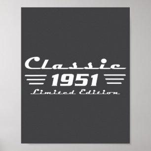 Clic 75 Birthday Decorations Men 75yr 1951 75th Bi