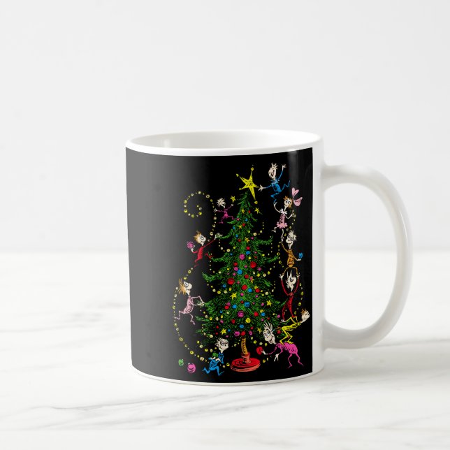 Clic Christmas Tree  Coffee Mug (Right)