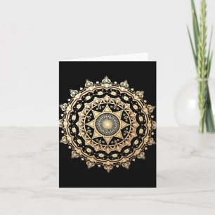 Clic Mandala Style 86 47 Subtle Anti Trump Resist Card