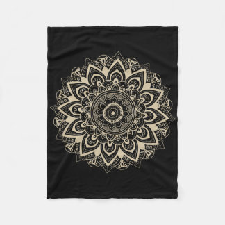 Clic Mandala Style 86 47 Subtle Anti Trump Resist Fleece Blanket