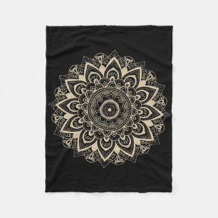 Clic Mandala Style 86 47 Subtle Anti Trump Resist Fleece Blanket