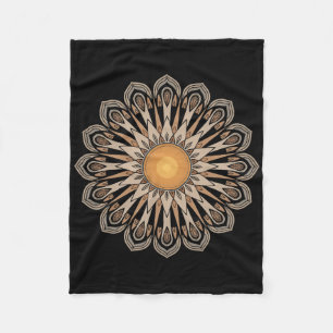 Clic Mandala Style 86 47 Subtle Anti Trump Resist  Fleece Blanket