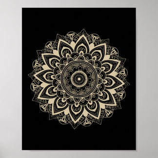 Clic Mandala Style 86 47 Subtle Anti Trump Resist Poster