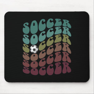 Clic Soccer Just Girl Who Loves Scoring Club Mom K Mouse Pad