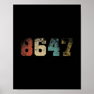 Clic Vintage 80s Style 86 47 4th Of July Grunge No Poster