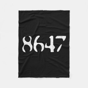 Clic Vintage 8647 Funny Liberal President Fleece Blanket