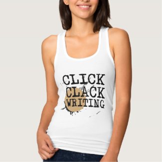 Click Clack Writing Gear Tank Top