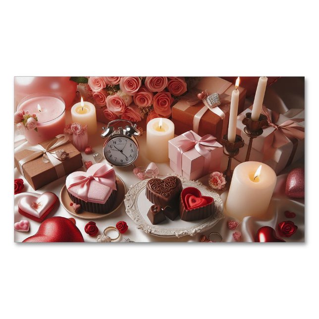 Click Customize it Change to Your Own Business Card Magnet (Front)