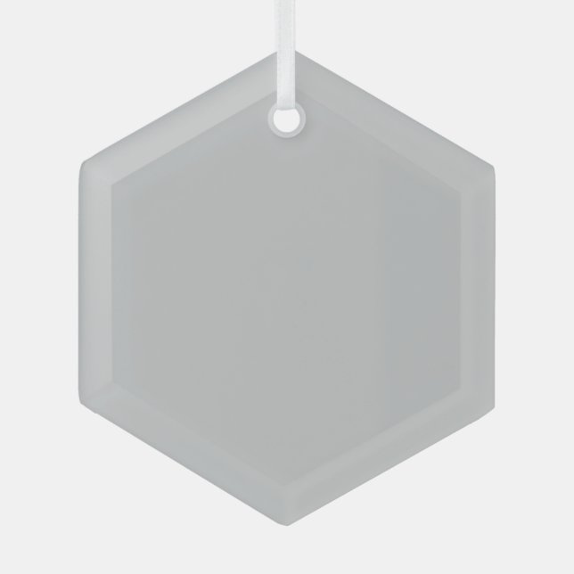 Click Customize it Change to Your Own Glass Ornament (Front)