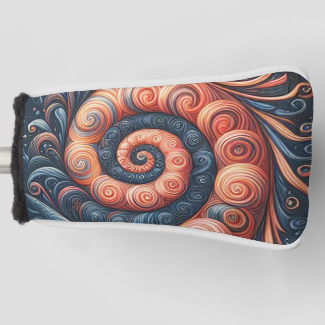 Click Customize it Change to Your Own Golf Head Cover (Front)