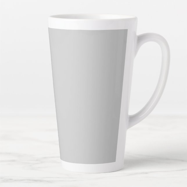 Click Customize it Change to Your Own Latte Mug (Right)