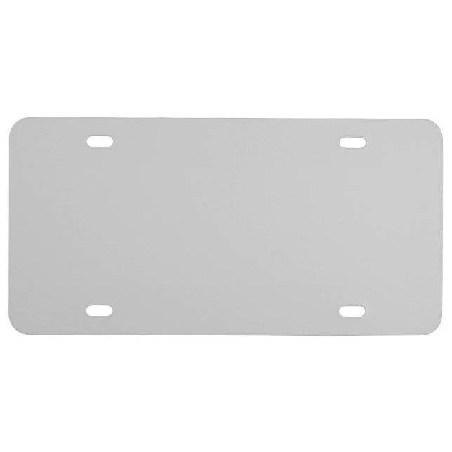 Click Customize it Change to Your Own License Plate (Front)