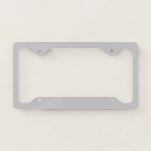 Click Customize it Change to Your Own License Plate Frame (Front)
