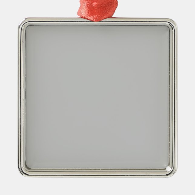 Click Customize it Change to Your Own Metal Ornament (Front)