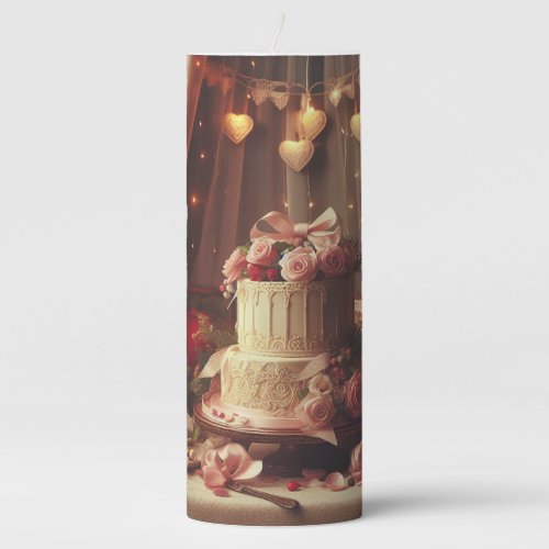 Click Customize it Change to Your Own Pillar Candle