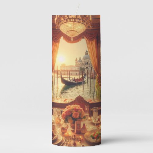 Click Customize it Change to Your Own Pillar Candle