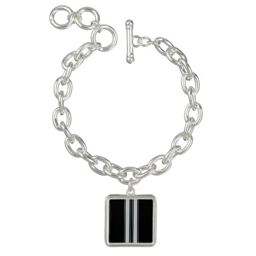 Click Customize to Change Grey to Your Color Pick Charm Bracelet