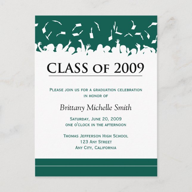 Click HERE for 2010 Graduation Invitation Postcard (Front)