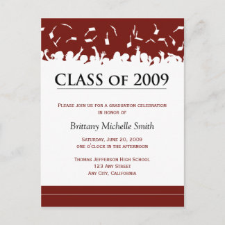 Click HERE for 2010 Graduation Invitation Postcard