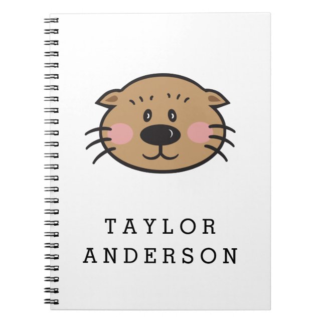 (click to change background color ) Notebook (Front)