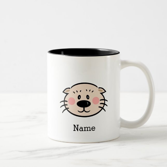 (click to change color) Ollie Mug (Right)
