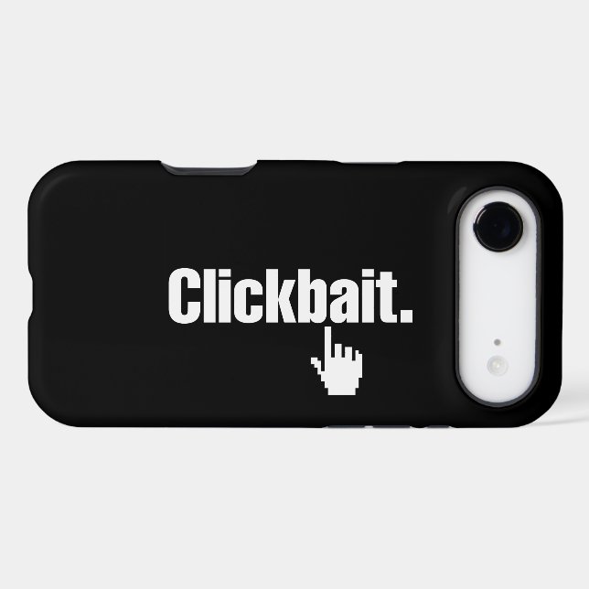 Clickbait. Case-Mate iPhone Case (Back (Horizontal))