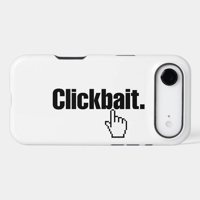 Clickbait. Case-Mate iPhone Case (Back (Horizontal))