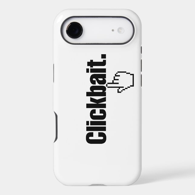 Clickbait. Iphone Case (Back)