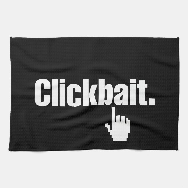 Clickbait. Towel (Horizontal)