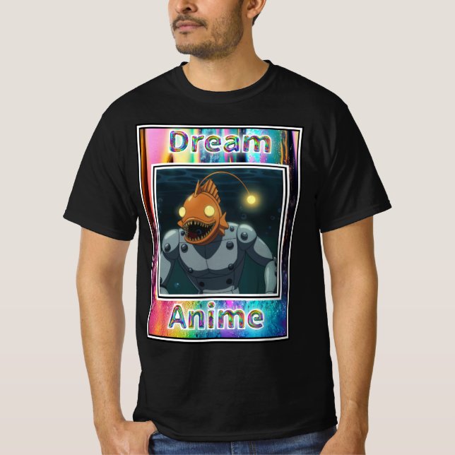 Clicker Fish Dream Anime T-Shirt (Front)