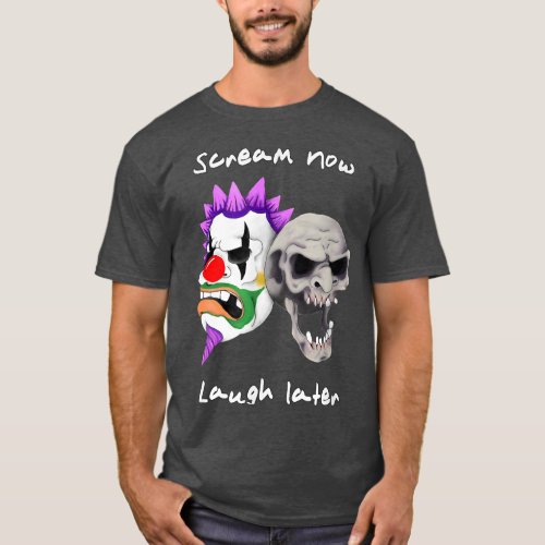 ClickyFingers Clown Psycho Path Haunted Attraction T_Shirt