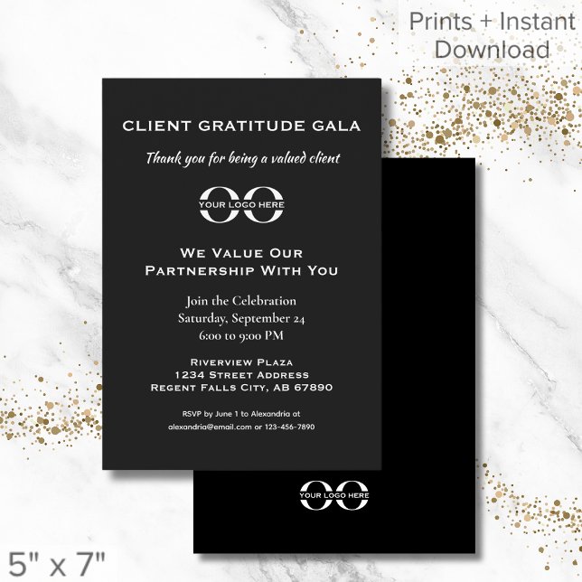 Client Appreciation Business Event Invitation (Creator Uploaded)
