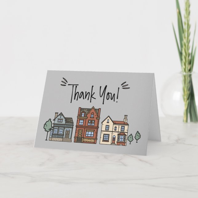 Client New Home Thank You Card (Front)
