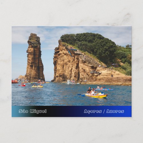 Cliff Diving event Postcard