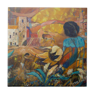 Cliff Dwellers Ceramic Tile