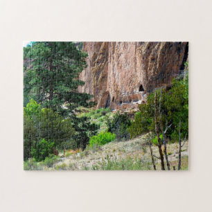 Cliff Dwelling New Mexico. Jigsaw Puzzle