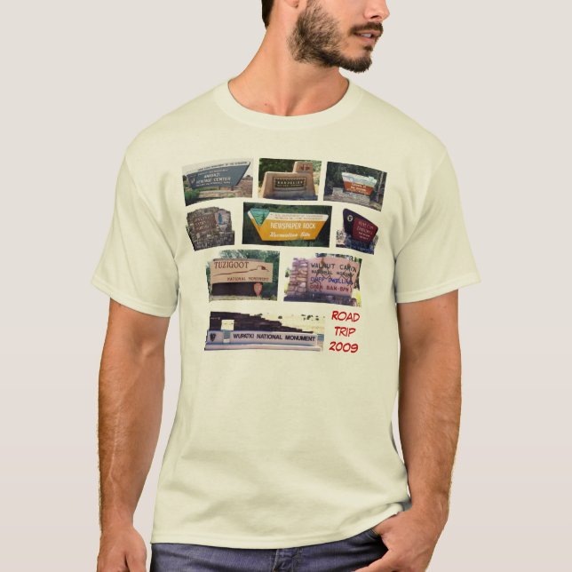 Cliff Dwellings & Ruins & Petroglyphs, Oh My! T-Shirt (Front)