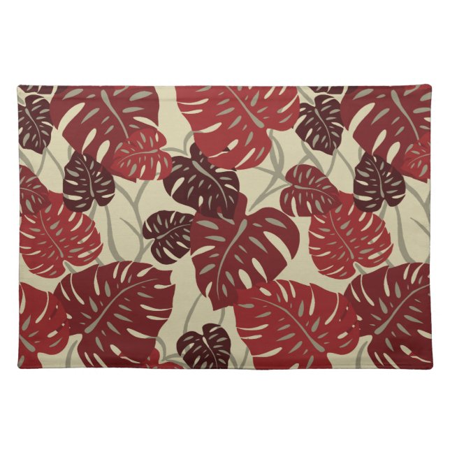 Cliff Hanger Hawaiian Dinner Placemats (Front)