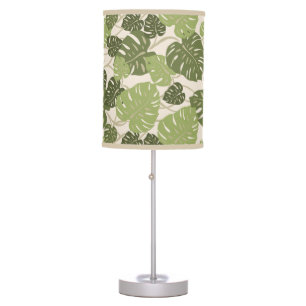 Cliff Hanger Hawaiian Monstera Leaf Table Lamp